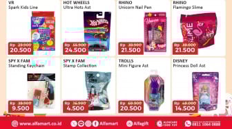 32 Promo Mainan Anak di Alfamart: Ada Hot Wheels, Harga Mulai Rp4 Ribuan