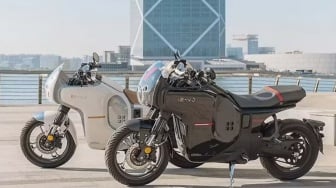 Gaya Retro-Futuristik, Motor Listrik Anyar Honda E-VO Punya Performa Sekencang Forza