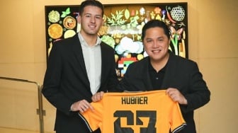 Digoda Erick Thohir di Depan Umum, Justin Hubner Tersipu Malu saat Ditanya soal Jennifer Coppen