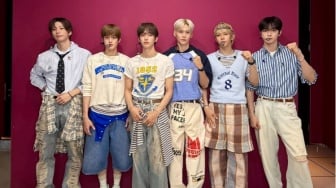 RIIZE Tutup Promosi Lagu Fly Up dengan Trofi ke-4 di Program Musik Inkigayo