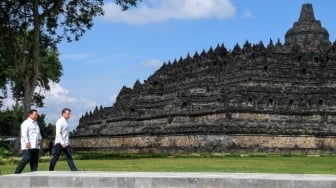 Saat Emmanuel Macron Ungkap Kekagumannya pada Candi Borobudur