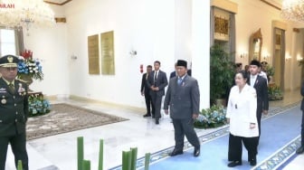 Ada Gibran, Keakraban Prabowo dan Megawati Curi Perhatian di Upacara Hari Lahir Pancasila