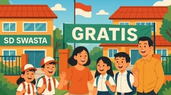 Apa Benar Semua SD dan SMP Swasta Gratis? Ini Penjelasan Pemerintah