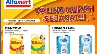 Promo Alfamart Hari Ini 2 Juni 2025 Bikin Susu Favorit Jadi Lebih Murah, Belanja Hemat Anti Boncos