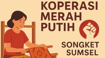 5 Jurus Jitu Koperasi Merah Putih Bikin Pengrajin Songket Sumsel Go Digital