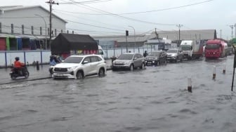 Hati-hati, Banjir Rob Masih Hantui Pantura Semarang-Demak, Ketinggian Air Capai 50 Cm