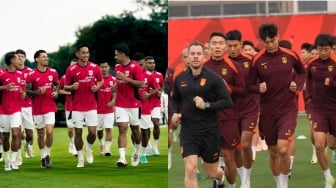 Timnas Indonesia dan China Siapkan Senjata yang Sama