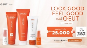 3 Skincare GEUT by Dokter Tompi Termurah di Shopee, Dapat Nilai Nyaris Sempurna dari Pelanggan!