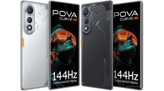Tecno Pova Curve 5G Meluncur, Hadirkan Layar Melengkung Elegan dan Bodi Ramping