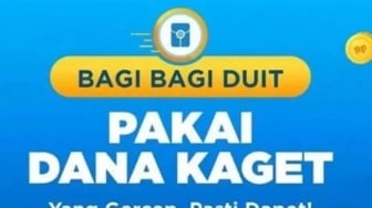 Cara Klaim DANA Kaget Hari Ini, Saldo Gratis untuk 200 Orang Tercepat!
