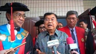 Soroti Job Fair, JK: Cari Kerja Susah, Ciptakan Sendiri