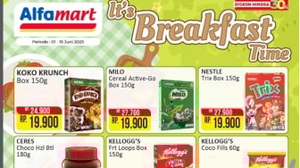 Deretan Promo Alfamart Hari Ini 4 Juni 2025, Sarapan Pagi Hemat Anti-Ribet
