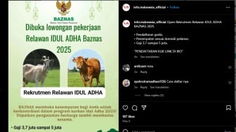 CEK FAKTA: Lowongan Kerja Relawan Iduladha Bergaji Rp 5 Juta, Benarkah?