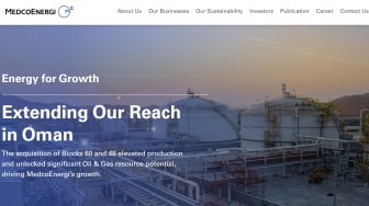 MedcoEnergi Tebar Dividen Total USD 63,29 Juta ke Pemagang Saham