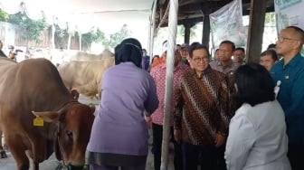 Jelang Iduladha, Pramono Pastikan 69 Ribu Hewan Kurban Jakarta Sehat