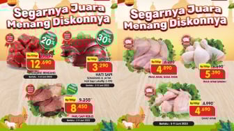 Promo Superindo Spesial Jelang Idul Adha: Daging dan Ayam Segar Diskon Gila-gilaan!