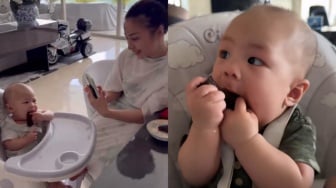Nikita Willy Minta Chef Pribadi Bikin Steak untuk Bayinya Nael, Cuma Buat Diemut Jadi Teether!