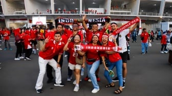 Suporter Timnas Mulai Padati GBK