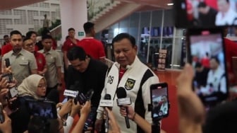 Prabowo Subianto Tonton Timnas Indonesia vs China, Erick Thohir: Semoga Bawa Hoki