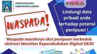 IKD Gratis, Tapi Data Bisa Lenyap, Disdukcapil Sleman Ungkap Cara Lindungi Diri dari Penipuan