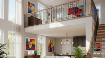 Inspirasi Desain Rumah Model Mezzanine Minimalis: Cocok untuk Keluarga Kekinian