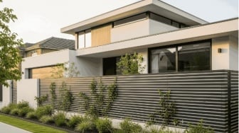 Ide 7 Desain Pagar Rumah Minimalis Kekinian, Hunian Aman Tapi Tetap Estetik