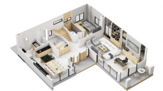 Desain Rumah Minimalis 3 Kamar, Lengkap dengan Taksiran Ongkos Tukang Bangunan di Bali