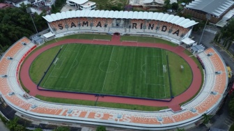 Rumput Zoysia Dirawat Khusus, Stadion Segiri Bersolek Usai Liga 1