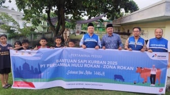 Momen Idul Adha 2025, PHR Salurkan 192 Sapi Kurban di Zona Rokan