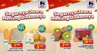 Katalog Promo Superindo Hari Ini 9 Juni 2025, Diskon hingga 45% untuk Buah-buahan
