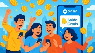 Klaim 7 Link Saldo DANA Kaget Gratis Rp355.000 Hari Ini, Siapa Tahu Kamu Beruntung!