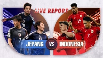 LIVE REPORT: Jepang vs Timnas Indonesia di Kualifikasi Piala Dunia 2026