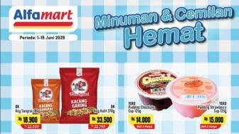 Murah Banget! Ini Deretan Cemilan dan Minuman Viral di Promo Alfamart Juni