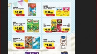 PROMO Susu di Alfamart Hari Ini Sampai 15 Juni 2025, Milo Hanya Rp 5 Ribuan