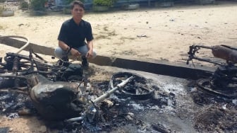 Siak Memanas Dipicu Konflik Lahan, Massa Bakar Kendaraan dan Rumah Karyawan