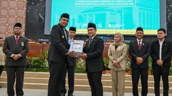 Pemprov Sumut Raih Opini WTP ke-11 Kalinya, Gubernur Bobby Ingatkan OPD Tetap Pertahankan