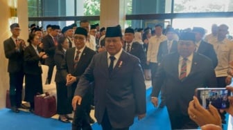 Bicara di Hadapan Prabowo, Ketua MA: Lembaga Peradilan Sedang Berhadapan dengan Kepercayaan Publik