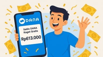 2 Link Resmi DANA Kaget Sore Ini, Klaim Saldo Gratis hingga Rp 613.000