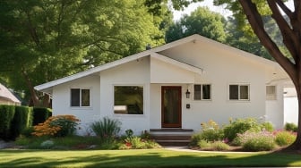 8 Ide Desain Rumah American Classic Minimalis, Utamakan Warna Netral dan Material Alami