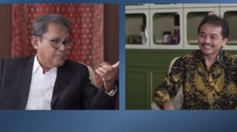 Heboh Penasihat Ahli Kapolri Teriak Histeris Saat Debat dengan Roy Suryo Cs: Diam!