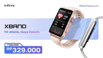 Infinix Zclip dan Infinix Xband Rilis ke Indonesia, TWS dan Smartwatch Murah