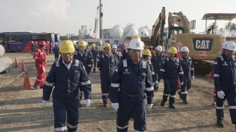 IIF Tinjau Langsung Proyek Infrastruktur Petrokimia Polytama Berkapasitas 1 x 3.000 Ton