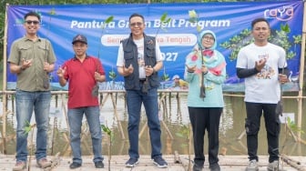 Tanam 3.500 Pohon Bakau, Bank Raya Perkuat Komitmen Green Banking dan Edukasi Keuangan UMKM