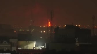 Rudal Israel Hantam Markas Kementerian Pertahanan Iran