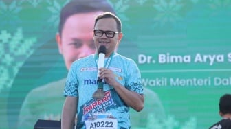 Ampera Tourism Run 2025 Bikin Palembang Makin Populer, Wamen Bima Arya Beri Pujian