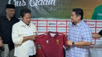 Ketum GP Ansor Turun Gunung, Addin Pimpin Persiapan Sriwijaya FC untuk Liga 2