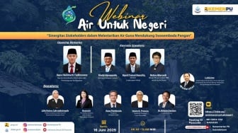LIVE STREAMING: Webinar dalam rangka HARI AIR DUNIA ke-33 Tahun 2025