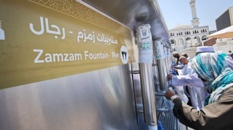 Melihat Sistem Layanan Air Zam-zam di Masjidil Haram