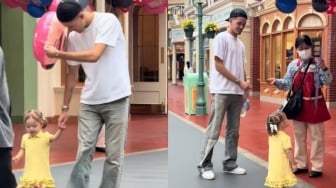 Justin Hubner Bawa Kamari ke Disneyland, Reaksi Ibu Mendiang Dali Wassink Bikin Banjir Air Mata!