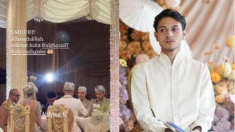 9 Potret Andhika Daguise Jadi Wali Nikah Alyssa Daguise, Wajah Tampan Bikin Salfok